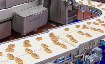 Freezing meat and patties in spiral freezer