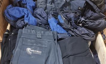 Recycled workwear
